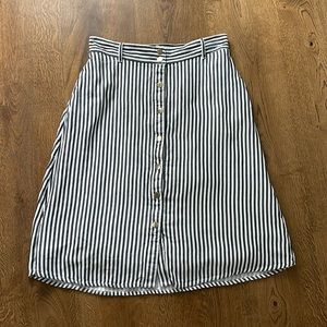Loft Striped Skirt